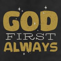 God First Always Golf Towel