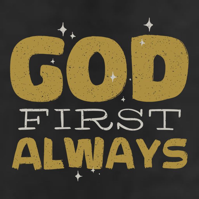 God First Always Golf Towel