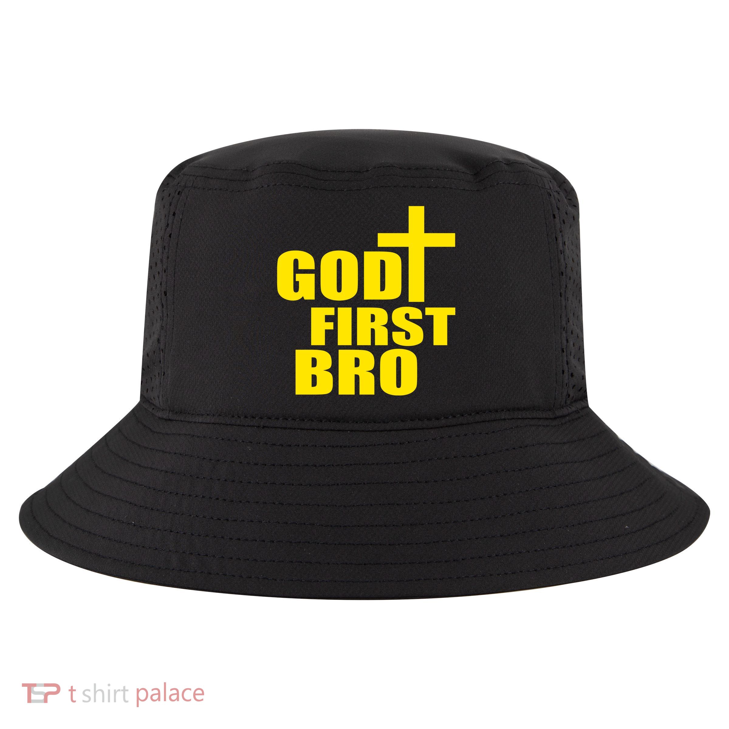 God First Bro Cool Comfort Performance Bucket Hat