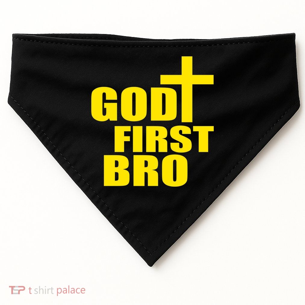 God First Bro USA-Made Doggie Bandana