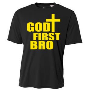 God First Bro Cooling Performance Crew T-Shirt