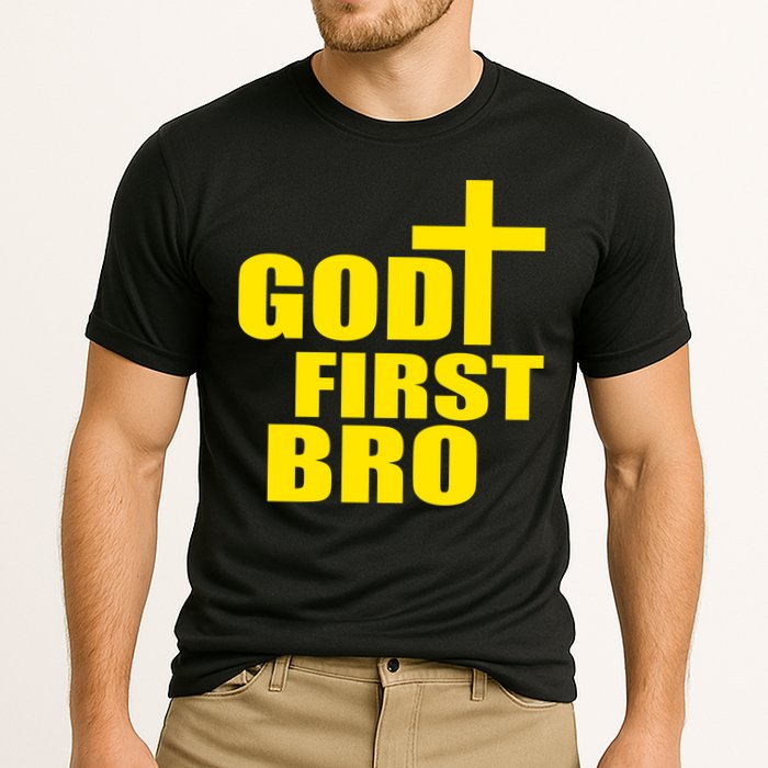 God First Bro Cooling Performance Crew T-Shirt