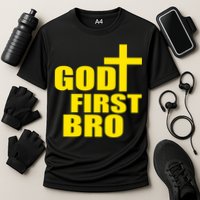 God First Bro Cooling Performance Crew T-Shirt