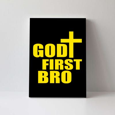 God First Bro Canvas