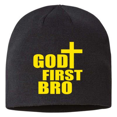 God First Bro Sustainable Beanie