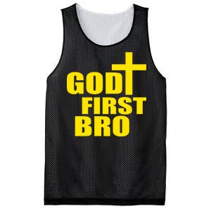 God First Bro Mesh Reversible Basketball Jersey Tank