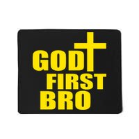 God First Bro Mousepad