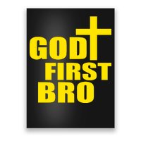 God First Bro Poster