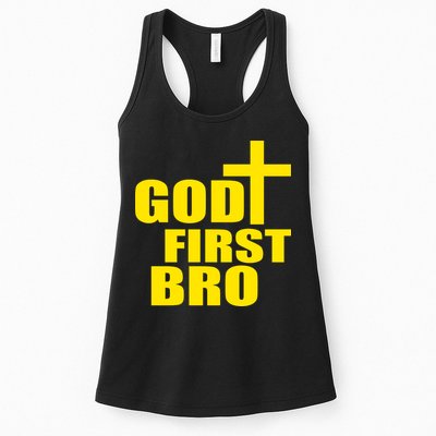 God First Bro Womens Tank Top