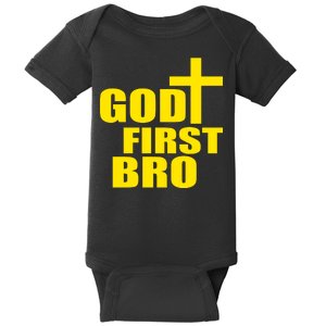 God First Bro Baby Bodysuit