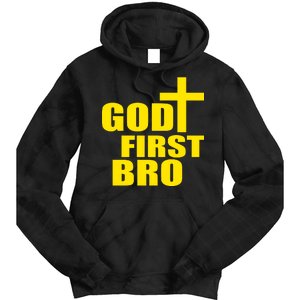 God First Bro Tie Dye Hoodie