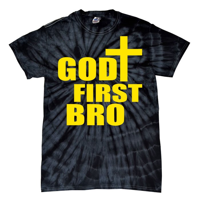 God First Bro Tie-Dye T-Shirt