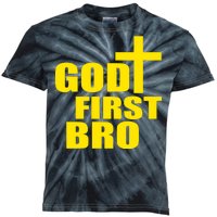 God First Bro Kids Tie-Dye T-Shirt