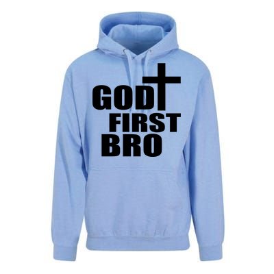 God First Bro Unisex Surf Hoodie