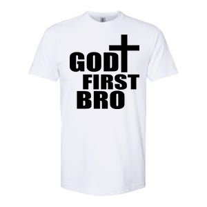 God First Bro Softstyle CVC T-Shirt