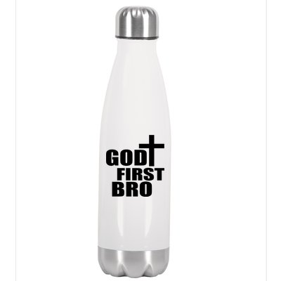 God First Bro Stainless Steel Insulated Water Bottle