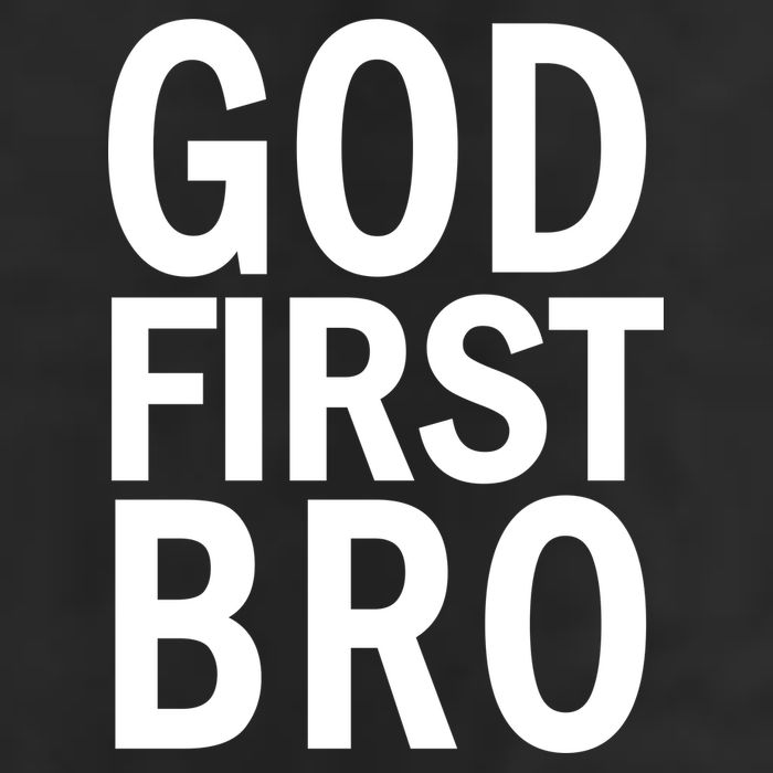 God First Bro Christian Cool Comfort Performance Bucket Hat