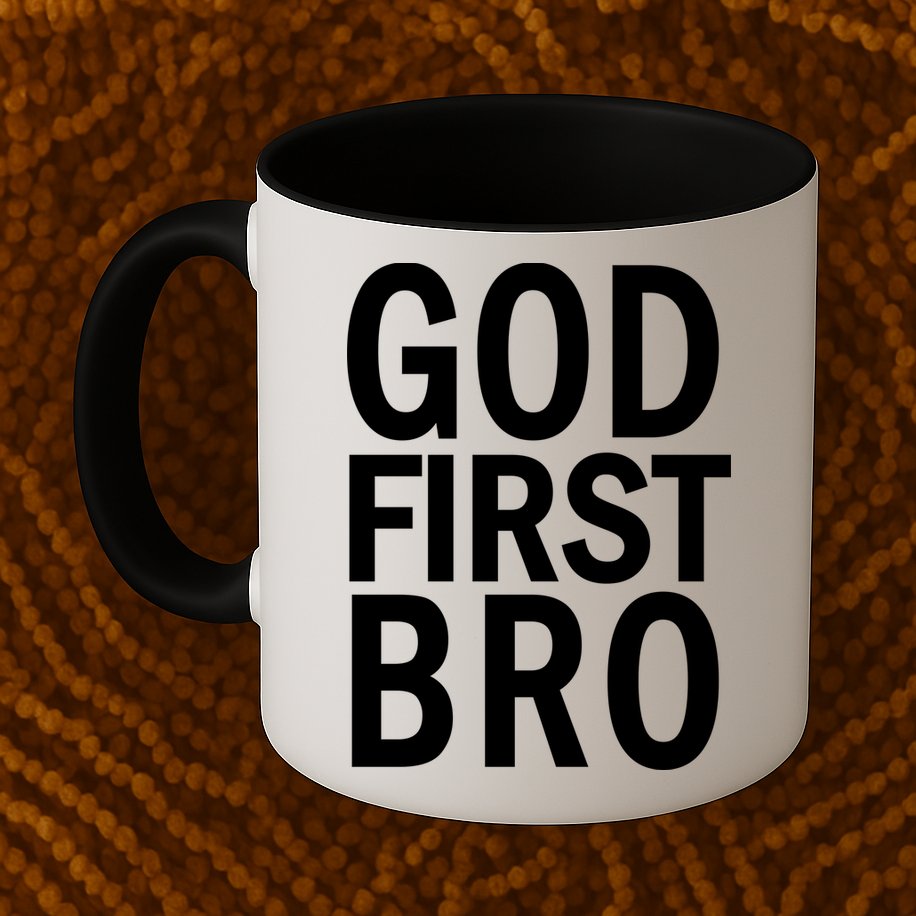 God First Bro Christian Mug