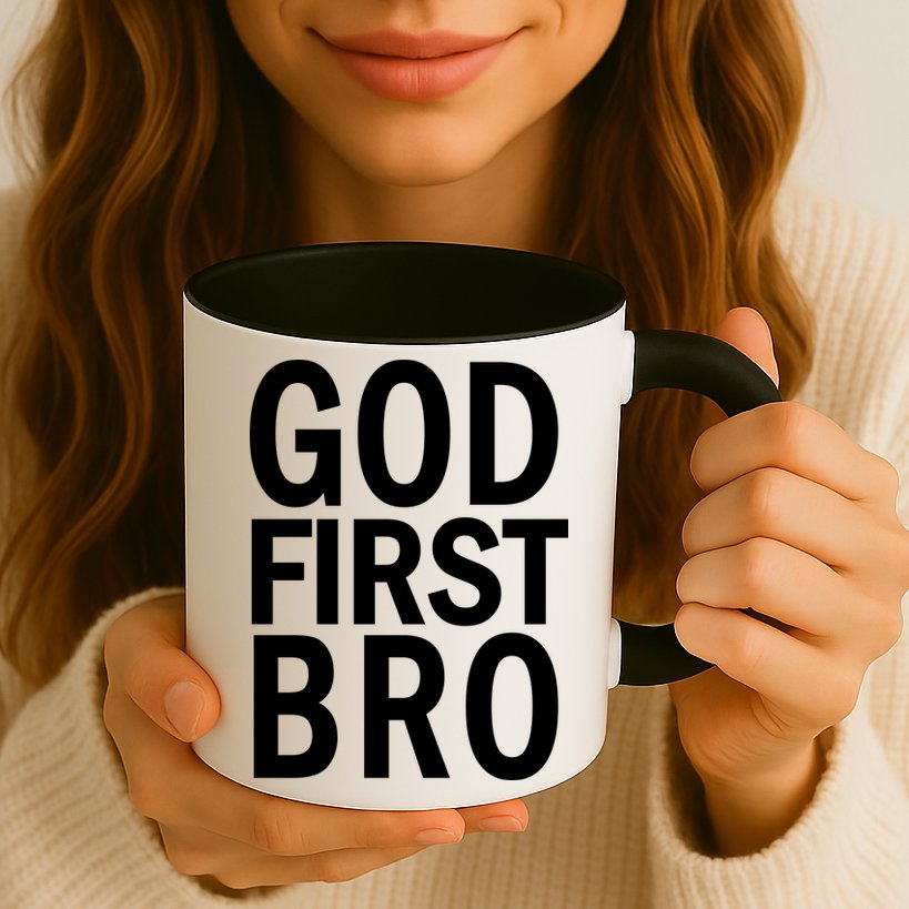 God First Bro Christian Mug