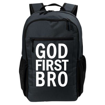 God First Bro Christian Daily Commute Backpack