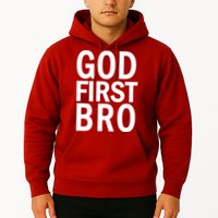God First Bro Christian Hoodie