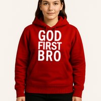 God First Bro Christian Hoodie