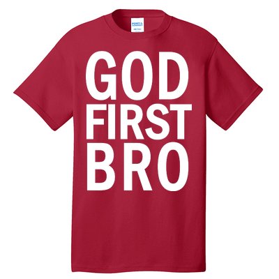 God First Bro Christian Tall T-Shirt