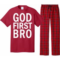 God First Bro Christian Pajama Set