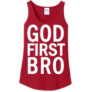 God First Bro Christian Ladies Essential Tank