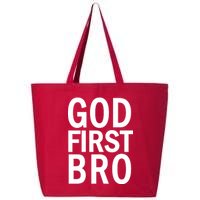 God First Bro Christian 25L Jumbo Tote