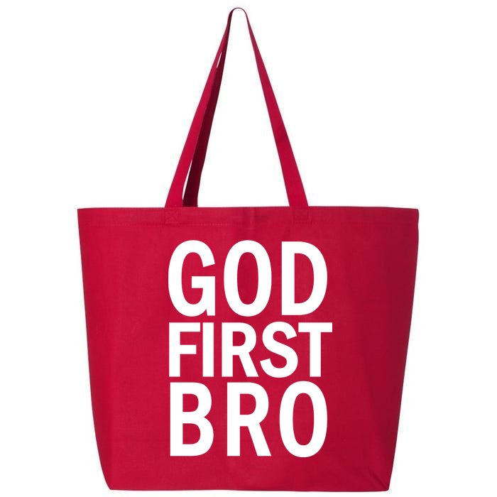 God First Bro Christian 25L Jumbo Tote