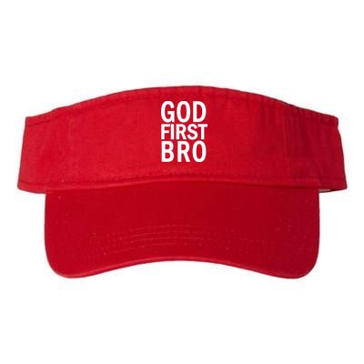 God First Bro Christian Valucap Bio-Washed Visor