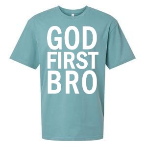 God First Bro Christian Sueded Cloud Jersey T-Shirt