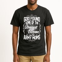 God Found Strong Army Moms Tall T-Shirt