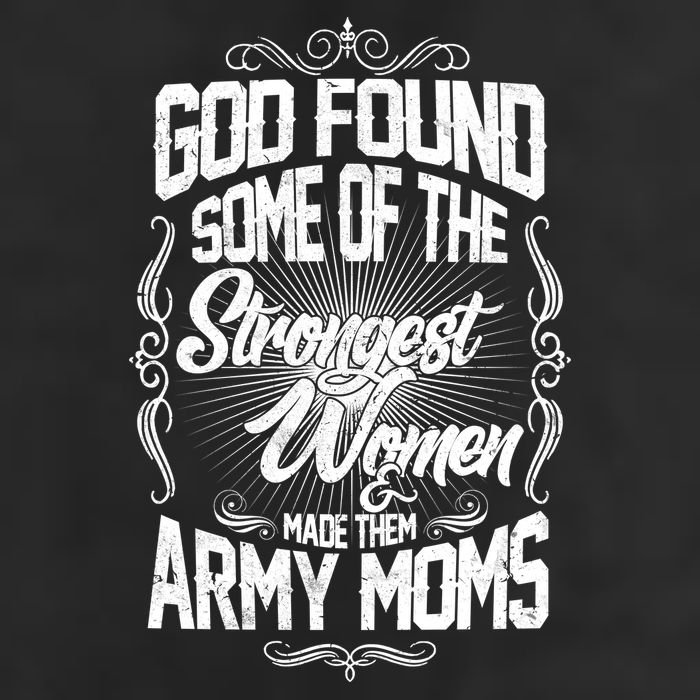 God Found Strong Army Moms Adult Drive Performance Visor