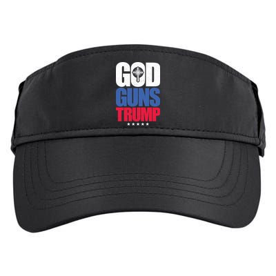 God Guns & Donald Trump Adult Drive Performance Visor