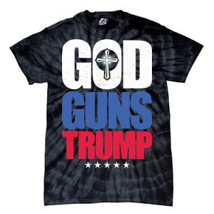 God Guns & Donald Trump Tie-Dye T-Shirt