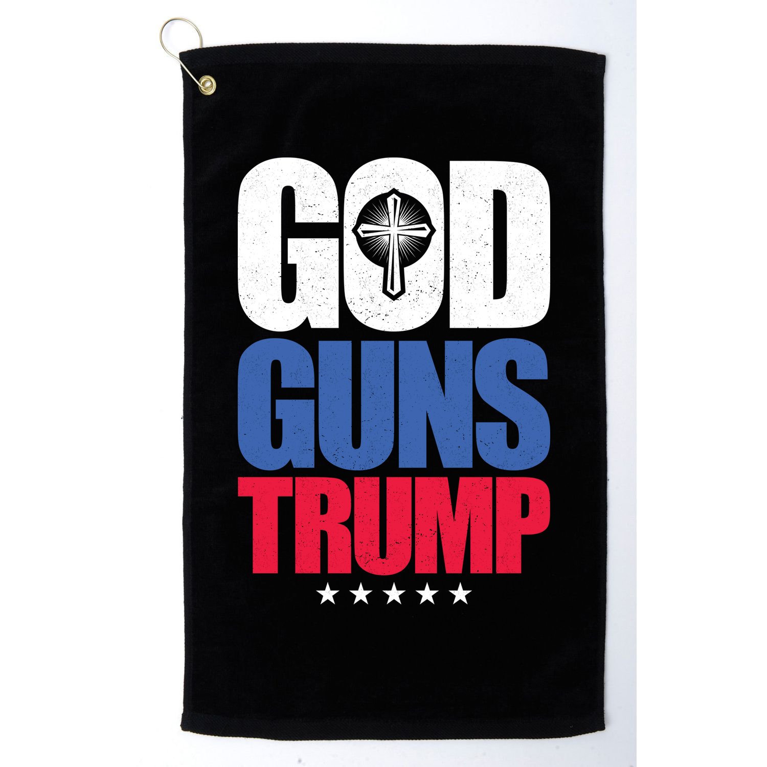 God Guns & Donald Trump Golf Towel
