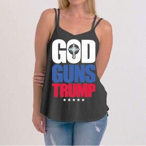 God Guns & Donald Trump Women's Strappy Tank