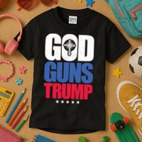 God Guns & Donald Trump Kids T-Shirt