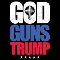 God Guns & Donald Trump Kids T-Shirt