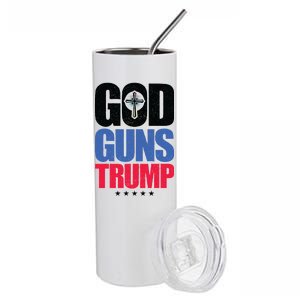 God Guns & Donald Trump Stainless Steel Tumbler