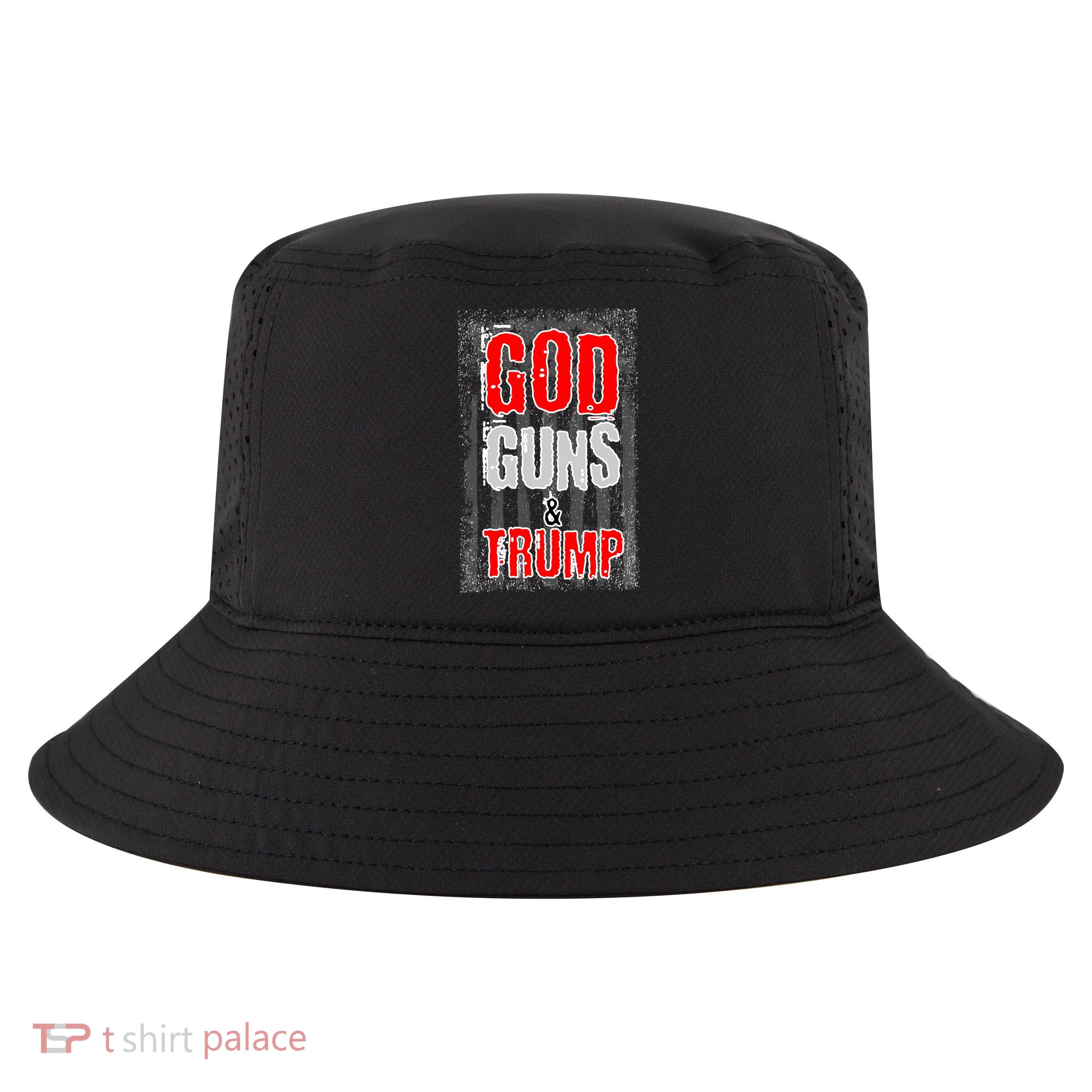 God Guns & Trump Cool Comfort Performance Bucket Hat