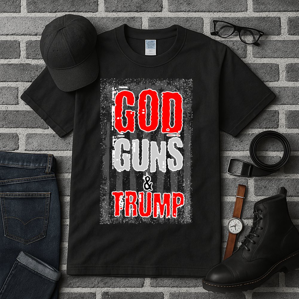 God Guns & Trump Tall T-Shirt