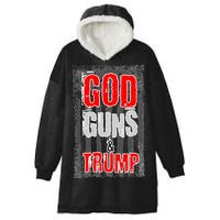 God Guns & Trump Hooded Wearable Blanket