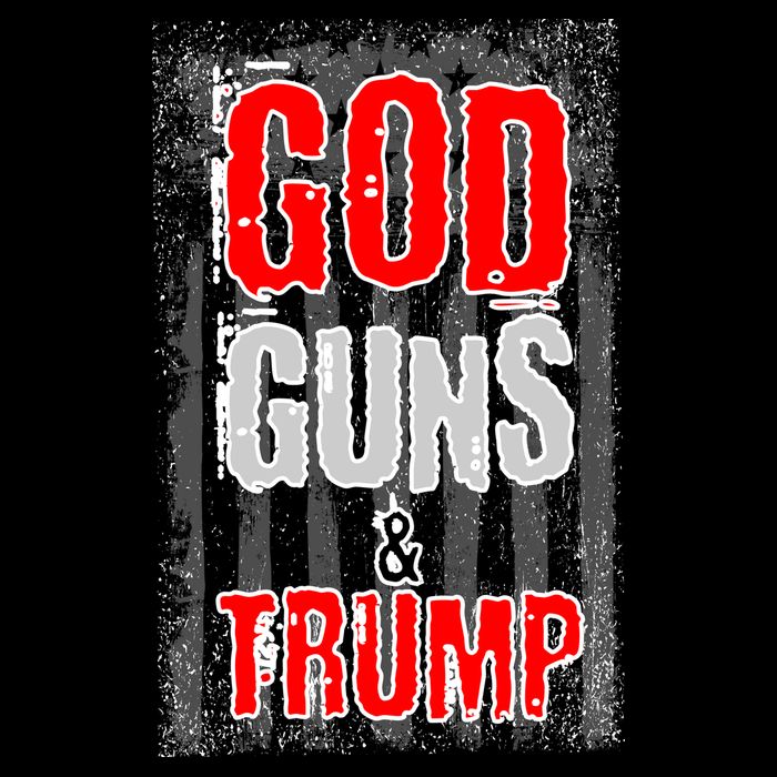 God Guns & Trump Ladies Essential Flowy Tank