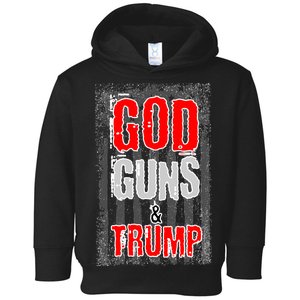 God Guns & Trump Toddler Hoodie