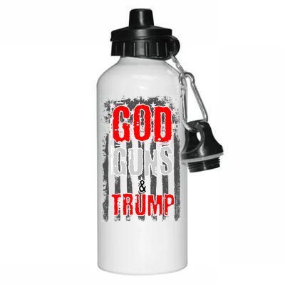 God Guns & Trump Aluminum Water Bottle