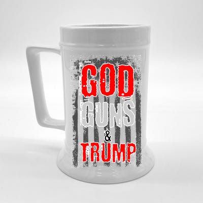 God Guns & Trump Beer Stein