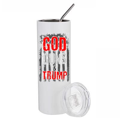 God Guns & Trump Stainless Steel Tumbler